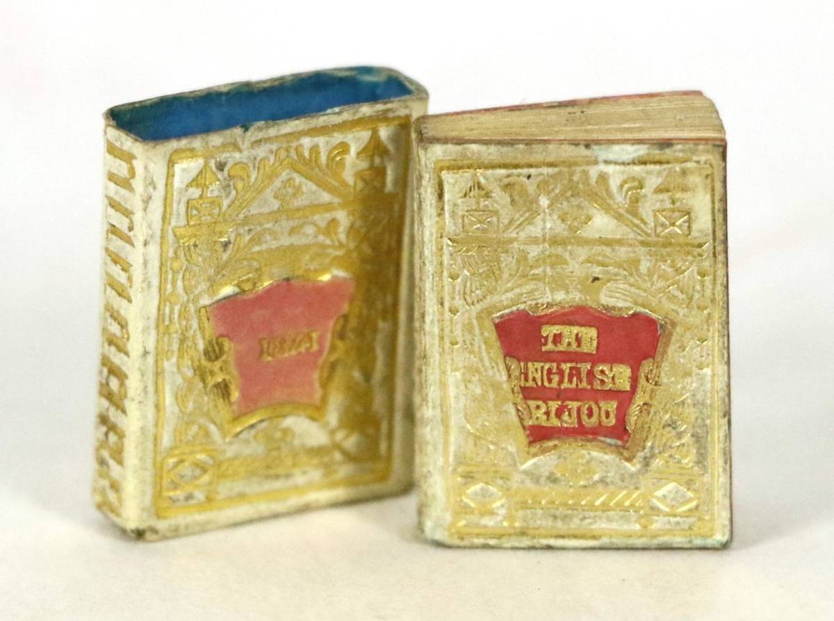 Lot 43 - Miniature Book Schloss's English Bijou Almanac for 1841, Poetically Illustrated by the Hon....