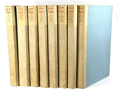 Lot 52 - Chaucer (Geoffrey) The Works of Geoffrey Chaucer, 1928-9, Oxford; Basil Blackwell for the...