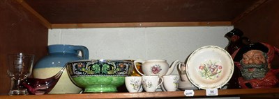 Lot 96 - Maling bowl and a Susie Cooper part tea service etc