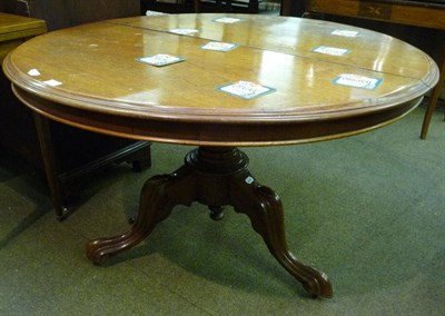 Lot 576 - Victorian breakfast table  Subject to VAT
