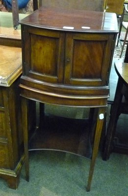 Lot 594 - Mahogany collector's cabinet on stand