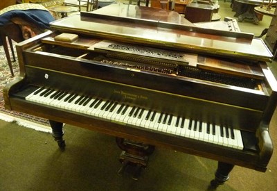 Lot 597 - A Broadwood grand piano and duet stool