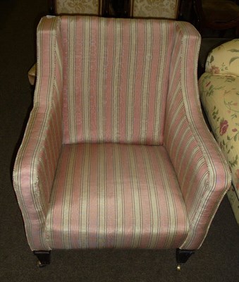 Lot 635 - Edwardian armchair