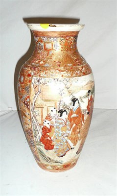 Lot 61 - A 19th century Japanese satsuma vase