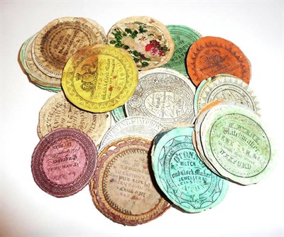 Lot 214 - A quantity of watch papers