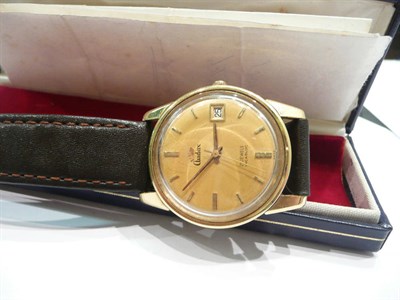 Lot 244 - 18ct gold gents wristwatch