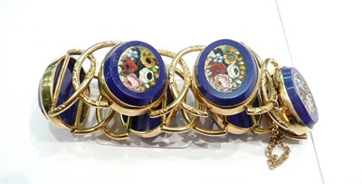 Lot 360 - A micro-mosaic bracelet (a.f.)