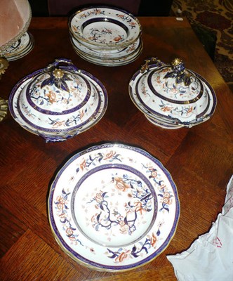 Lot 452 - 19th century extensive dinner service