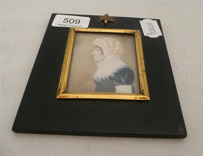 Lot 509 - Portrait miniature