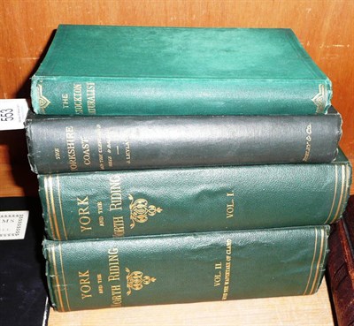 Lot 553 - Four Yorkshire books