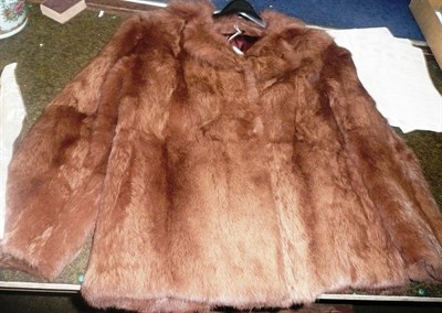 Lot 592 - A fur jacket