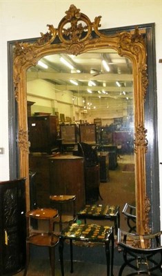 Lot 758 - Large gilt framed mirror *subject to VAT