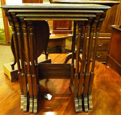 Lot 788 - Nest of four tables