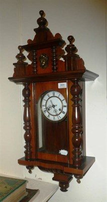 Lot 899 - A Vienna-type wall clock