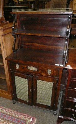 Lot 919 - Regency rosewood chiffonier