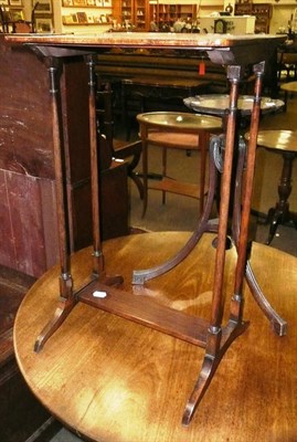 Lot 927 - A Regency brass inlaid side table (from a next of tables)