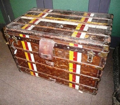 Lot 969 - Louis Vuitton trunk with Lonsdale livery