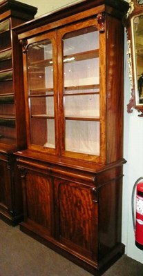 Lot 980 - Victorian mahogany bookcase