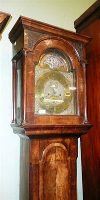 Lot 982 - Bearing inscription John Sanderson of Wigton, eight day walnut cased longcase clock