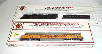 Lot 1013 - Two Boxed Bachmann 'HO' Gauge American Locomotives - The Texas Chugger No.768, box no.56021 and The