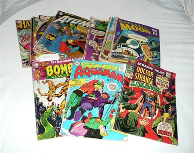 Lot 1064 - Thirty Two DC and Marvel Comics, circa 1960's, including Justice League of America, Superboy,...