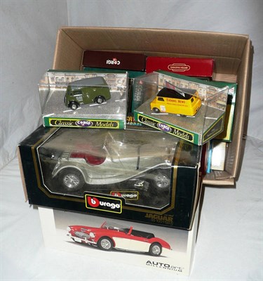 Lot 1096 - A Collection of Boxed Diecast Vehicles, including Corgi limited edition Barton Bus Set, two...