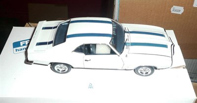 Lot 1099 - Fifteen Boxed Danbury Mint Diecast Cars - Ford Mustang Boss 429 & 351, Corvette Coupe FSO, Nova...