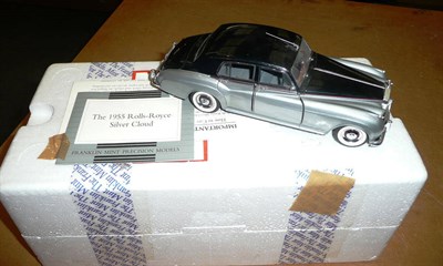 Lot 1112 - Sixteen Boxed Franklin Mint Precision Model Cars -  1933 Duesenberg J. Victoria, 1929 Bentley 4 1/2