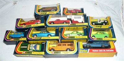 Lot 1131 - Eleven Boxed Corgi Vehicles - Mazda Camper 415, Datsun 240Z, Vantastic U.S. Custom Van 432,...