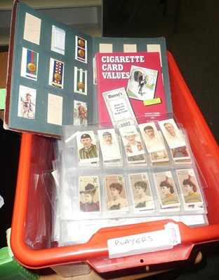 Lot 1190 - A Large Collection of Cigarette Card Part Sets by Wills and Players, subjects include sporting,...