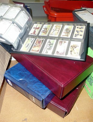 Lot 1199 - A Collection of Cigarette Card Sets and Part Sets, including an album of Lambert & Butler...