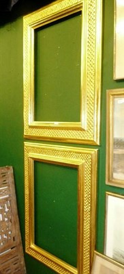 Lot 1553 - Two 'Arab' moulded gilt frames