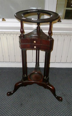 Lot 992A - 18th century mahogany washstand