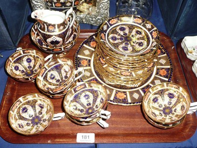 Lot 181 - Royal Crown Derby Imari in and out tea service