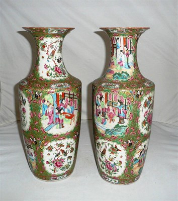 Lot 190 - Pair of Canton vases