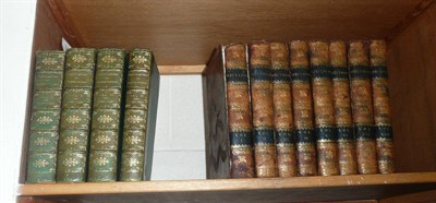 Lot 331 - The Spectator, 1801, (8 vols.) and four other books - all leather bound