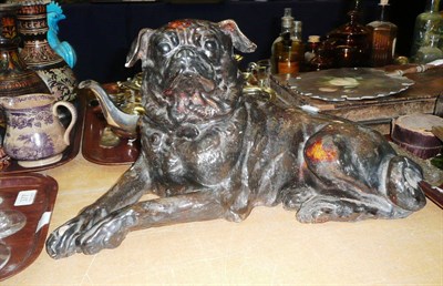 Lot 380 - A pottery dog by J. Antony Redmile, Kensington pottery London WA