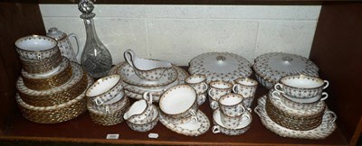 Lot 499 - Spode gilt 'Fleur de Lys' tea service