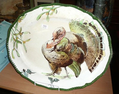 Lot 549 - Royal Doulton Turkey plate