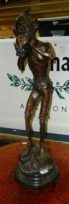 Lot 566 - Bronze pixie