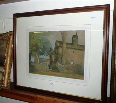 Lot 626 - Harry Turner - farmhouse signed watercolour