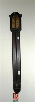 Lot 695 - An oak stick barometer