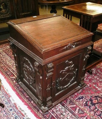 Lot 815 - Carved Davenport