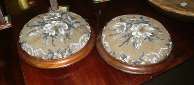 Lot 826 - Pair of Victorian footstools