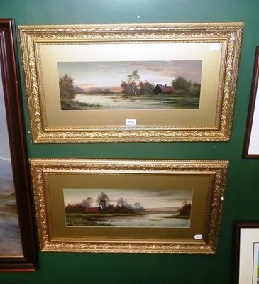 Lot 1052 - A pair of oils, signed H Cole