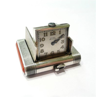 Lot 100 - Cyma de Luxe art deco purse watch