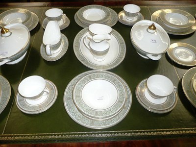 Lot 419 - Royal Doulton 'English Renaissance' pattern dinner service