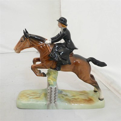 Lot 507 - Beswick 'Huntswoman', model No. 982, style one, 25.4cm high