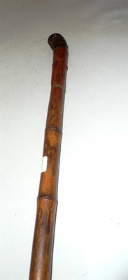 Lot 514 - A 19th century sword stick, the blade stamped Solingen