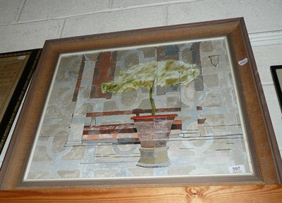 Lot 597 - Modern oil on board by David Fowkes 'Lemon Tree for Brunelleschi, Florence'